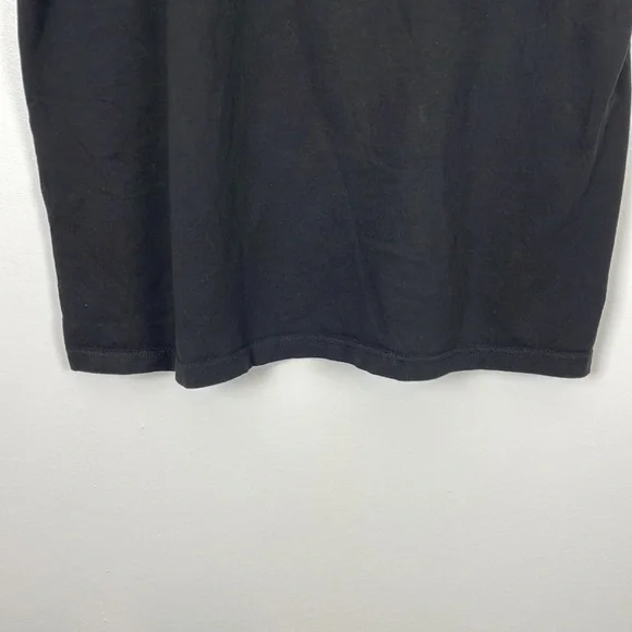 Alstyle T shirt men's size 2X Large short sleeve cotton black and white pullover - Picture 5 of 8